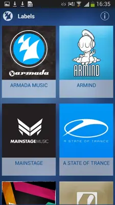 Armada Music android App screenshot 0